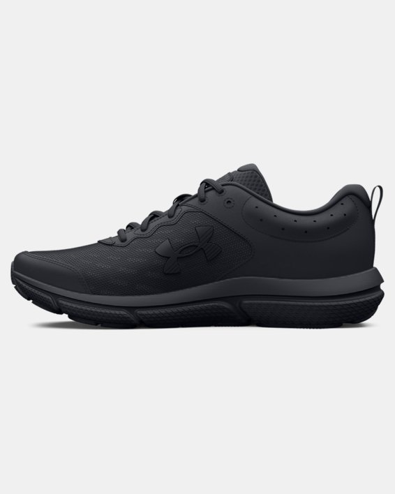 Men's UA Charged Assert 10 Wide (4E) Running Shoes, Black, pdpMainDesktop image number 1